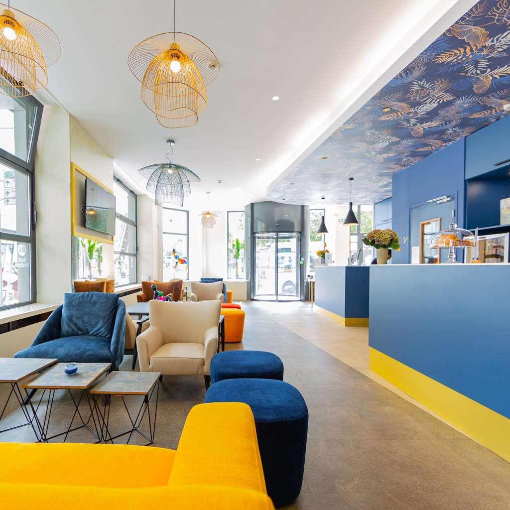 Best Western Mulhouse Salvator Centre Интерьер фото